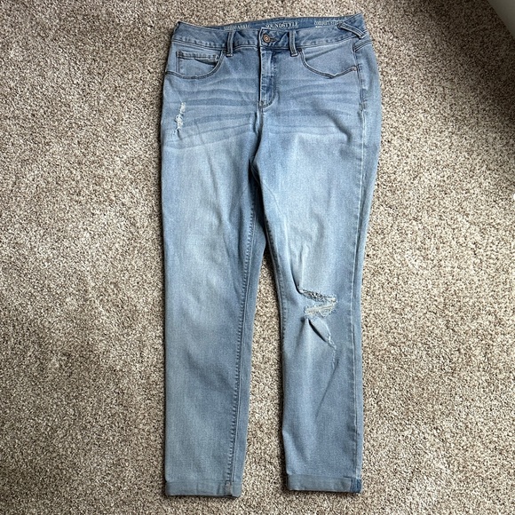 SOUND/STYLE Ankle Skinny Comfort Stretch Jean - Picture 1 of 9